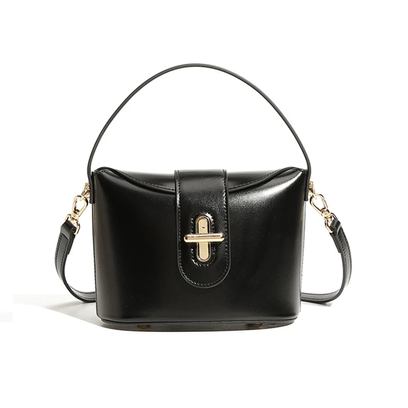 Burmisa Vintage Leather Small Crossbody Bags