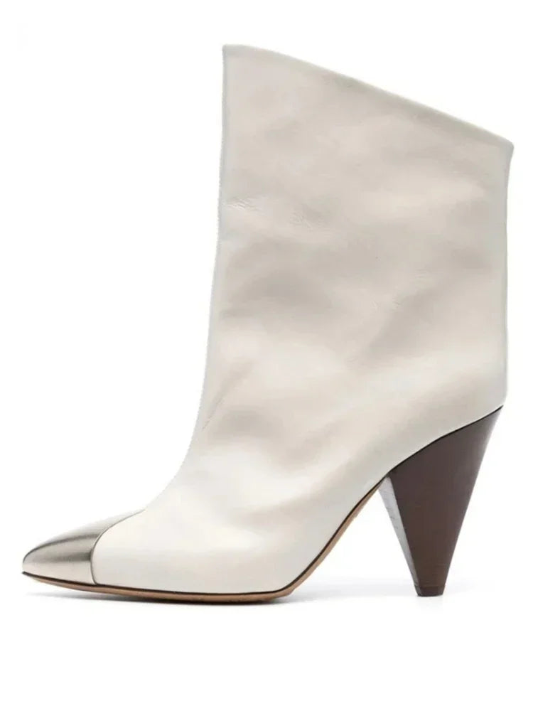 white-leather-pointed-toe-boots-with-silver-tip