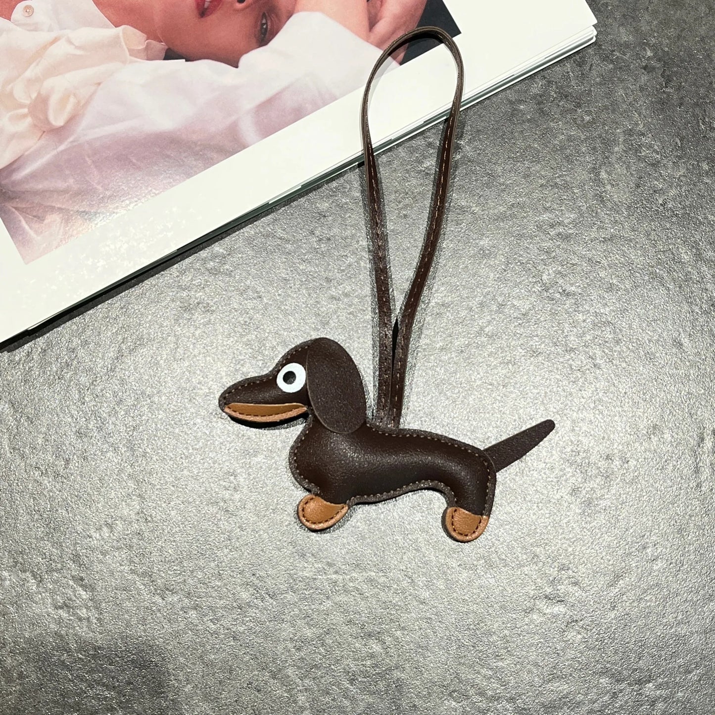 Dachshund Sausage Dog Handbag Hanging Ornament