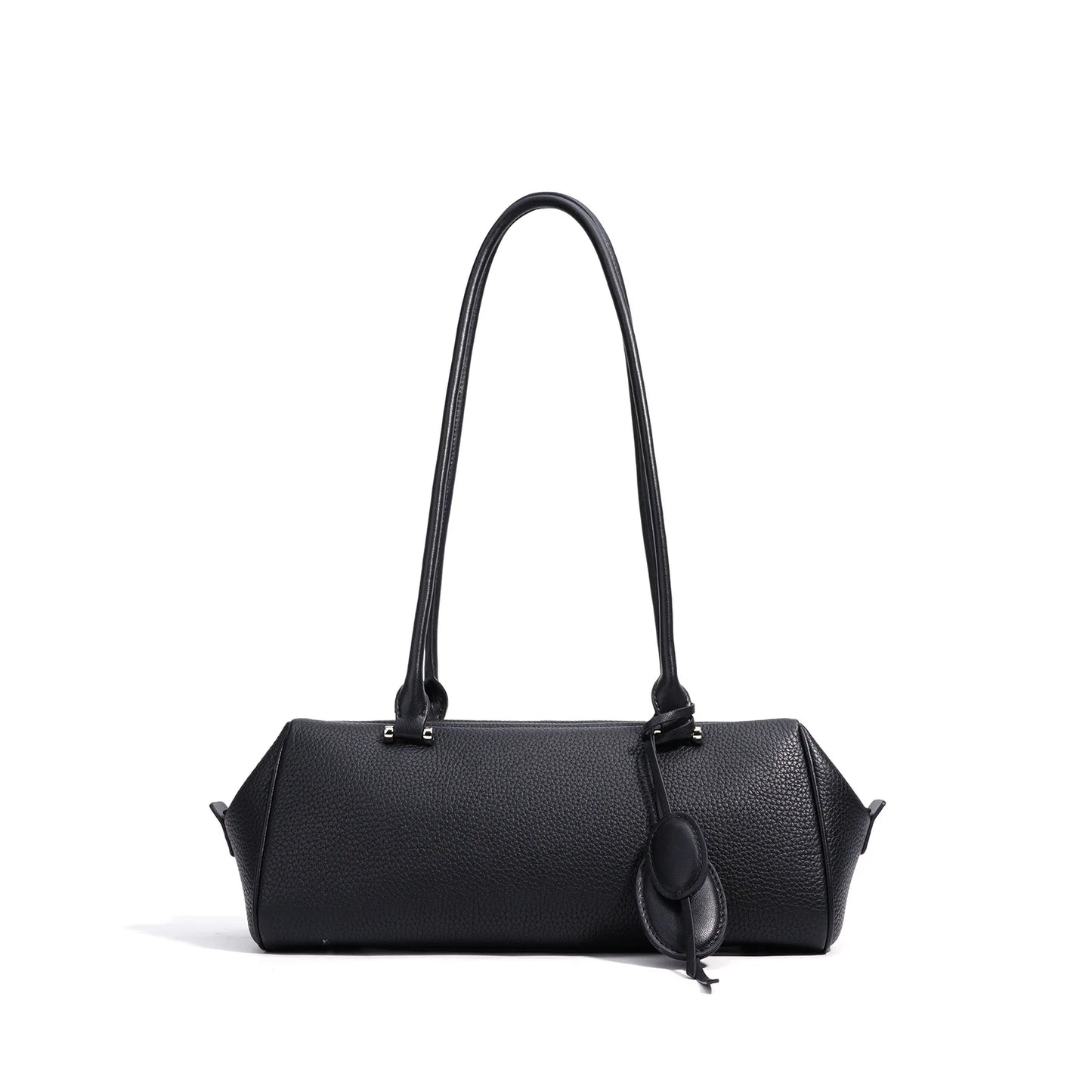 Juno Bloom Genuine Leather Minimalist Baguette Commuting Shoulder Bag