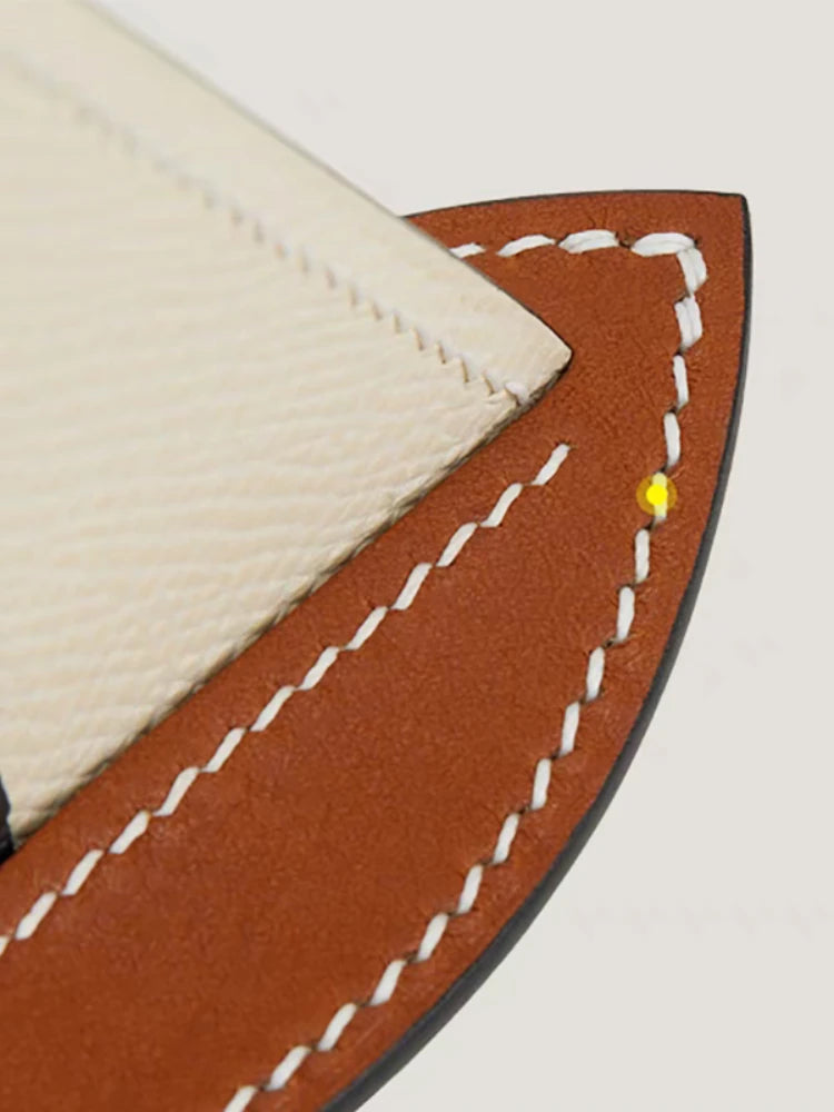 Sailboat Handmade Cowhide Bags Accessory