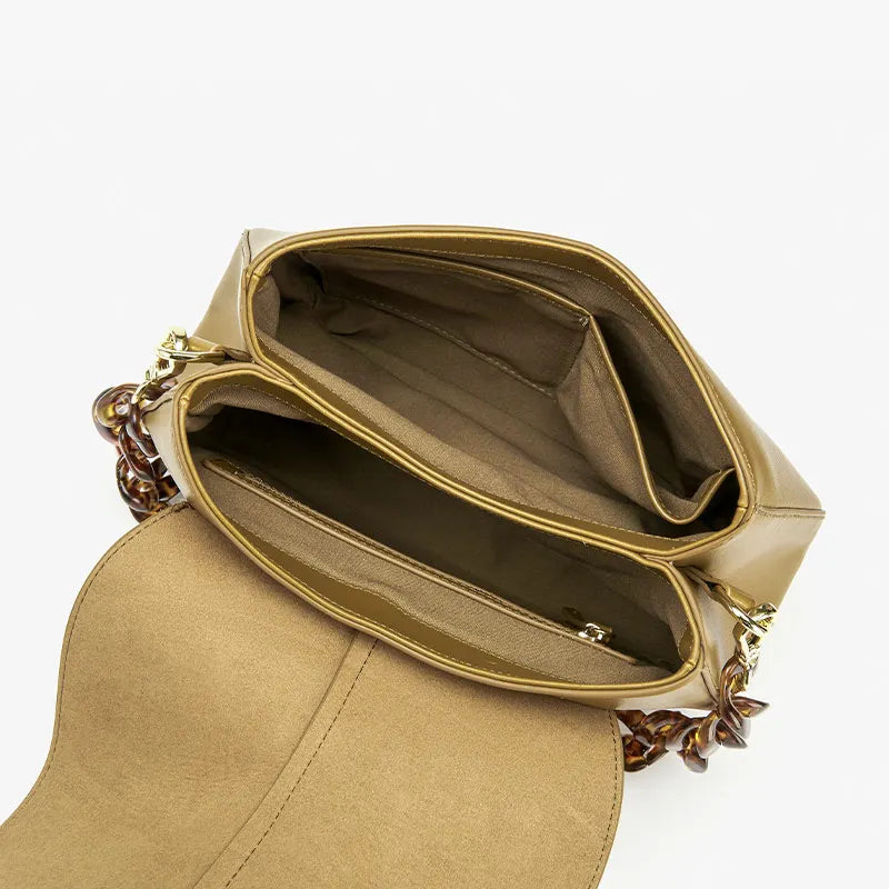Beau Pip Acrylic Handle Messenger Bags