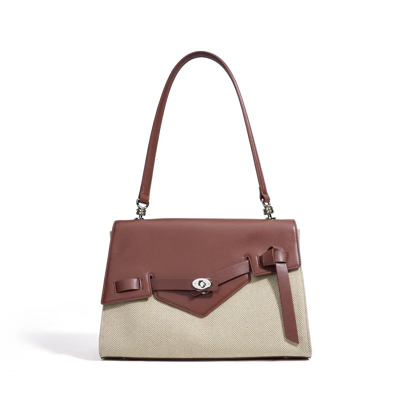 Cleo Asymetric Flap Shoulder Messenger Crossbody Bag
