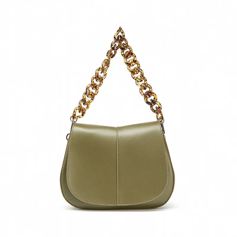 Beau Pip Acrylic Handle Messenger Bags