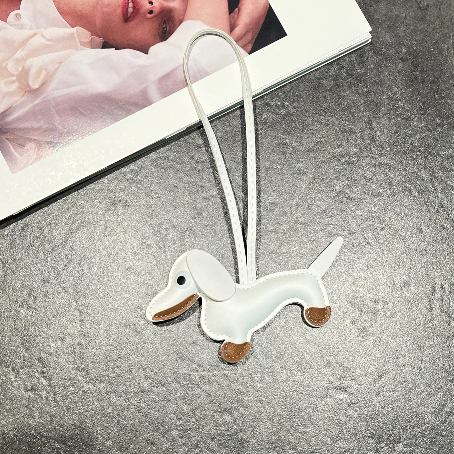Dachshund Sausage Dog Handbag Hanging Ornament