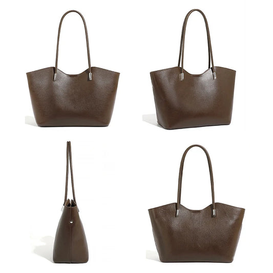 The Niko Leather Large Capacity Shoulder Handbag