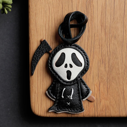 Halloween Leather Bag Charm