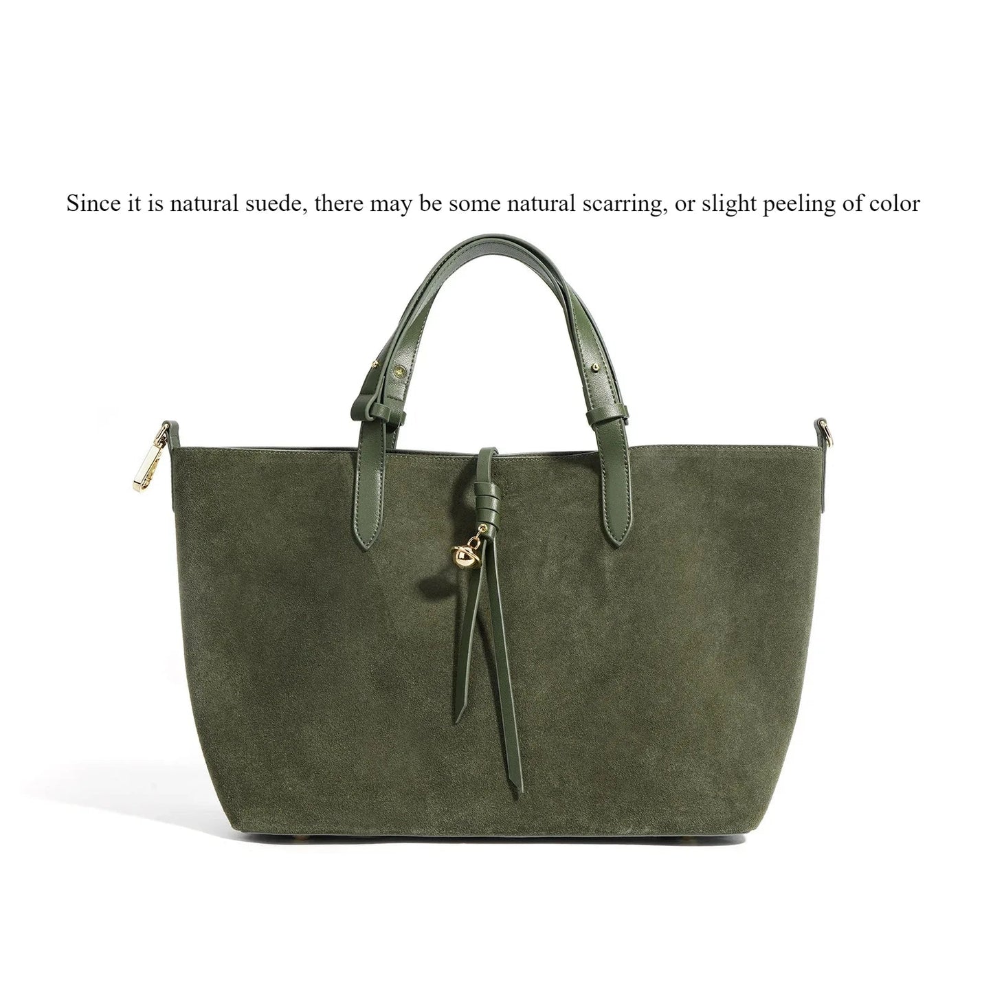 Henrietta Suede Leather Tote Bag