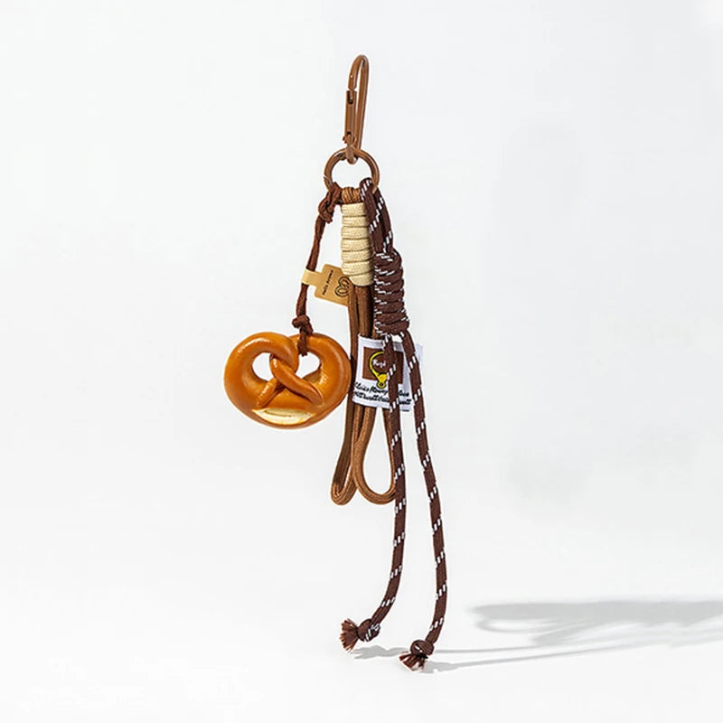 Braided Rope Chocolate Pendant