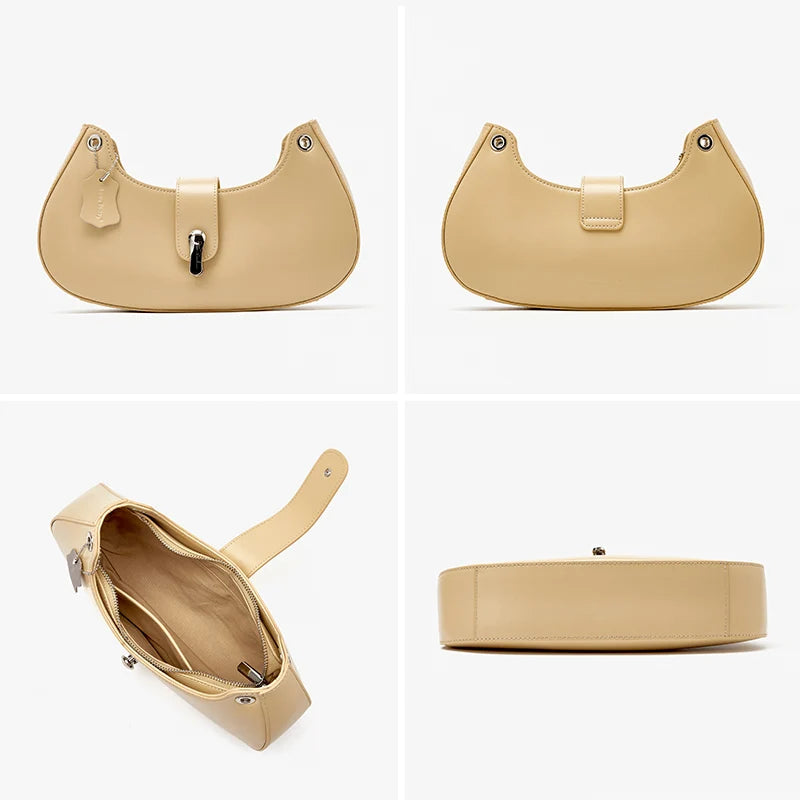 Camilla Calfskin Boat Shoulder Bag