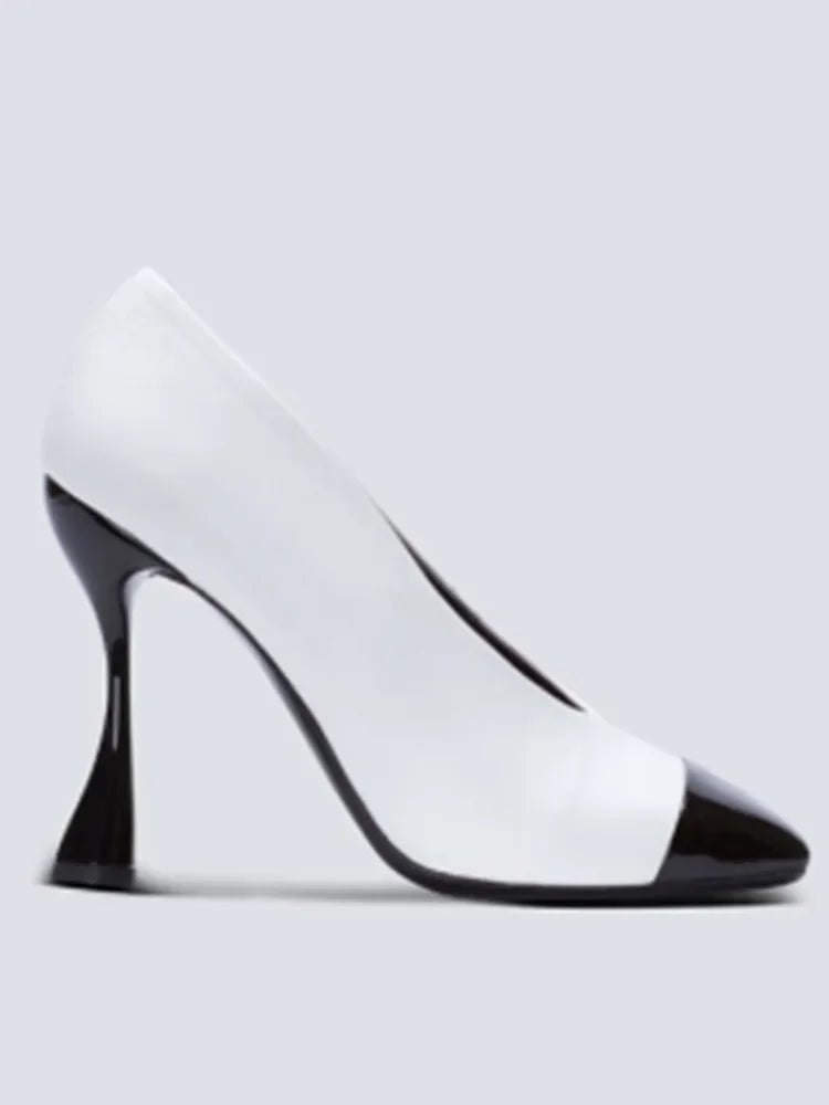 Square Headed Thin High Heels
