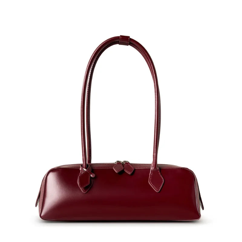 Esmé Top-Grain Leather  Oversized Underarm Bag