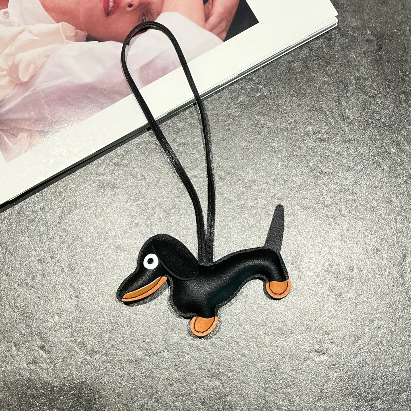 Dachshund Sausage Dog Handbag Hanging Ornament