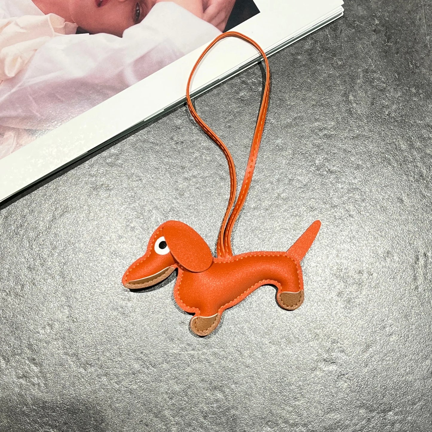 Dachshund Sausage Dog Handbag Hanging Ornament