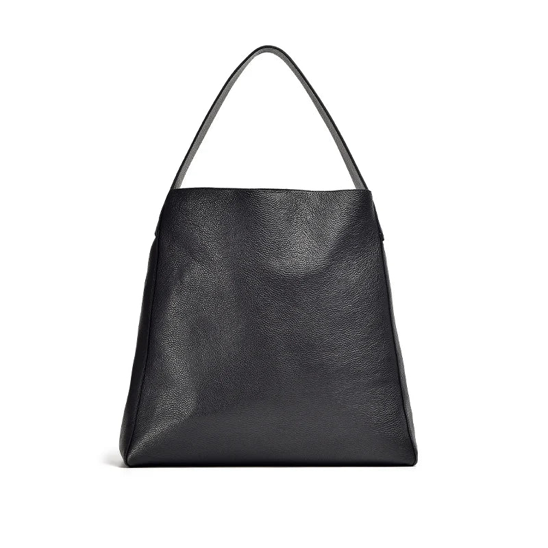 Beautoday Handbags Women Genuine Cow Leather Solid Color Square Large Capacity Female Casual Tote Handmade 62051
